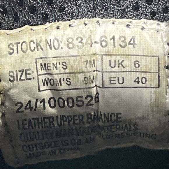 Thorogood Women’s 804-6134 Leather Comp Safety Toe Station Black Boot Size 9 - Picture 5 of 10